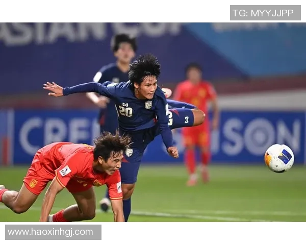 泰国U23迎战伊拉克队争夺亚洲青年足球锦标赛荣誉之战